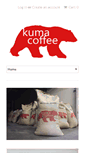 Mobile Screenshot of kumacoffee.com
